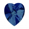 Swarovski Подвеска Сердце 10мм Crystal Bermuda Blue (6228)  