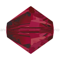 Swarovski 10 Бусин, 4мм, 5328 Ruby 