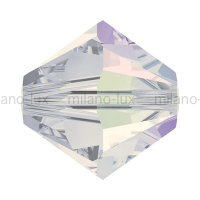 Swarovski 10 Бусин, 4мм, 5328 Crystal AB 