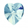 Swarovski Подвеска Сердце 14мм Aquamarine AB (6228)