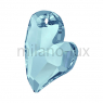 Swarovski любящее Сердце 17мм Aquamarine (арт.6261) 