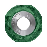 Шарм с логотипом Swarovski, 14мм (арт.5928) Emerald
