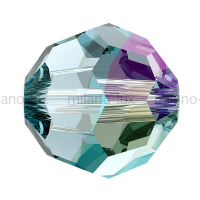 Swarovski 10 Бусин 4мм Aquamarine Shimmer (5000)