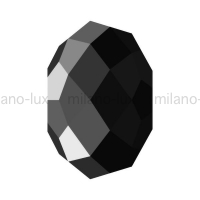 Swarovski Бусина briolette 6мм Jet Hematite 2х арт.5040