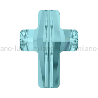 Swarovski Бусина арт. 5378 Cross, 18мм Light Turquoise