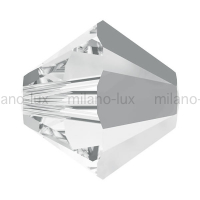 Swarovski 20 Бусин Xilion, 3мм; Light Chrome (5328)     