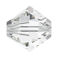 Swarovski 20 Бусин Xilion, 3мм; Crystal (5328)     