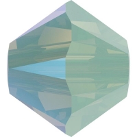 Swarovski 10 Бусин, 4мм, 5328 Chrysolite Opal Shimmer 