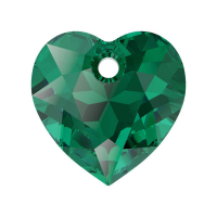 Swarovski Сердце многогранное 8мм Emerald (6432) 