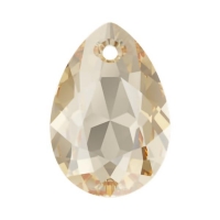 Swarovski Груша Pear Cut 16мм Crystal Golden Shadow (6433)