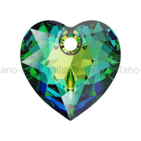 Swarovski Сердце многогранное 10.5мм Vitrail Medium P(6432) 