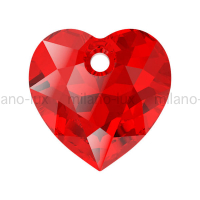 Swarovski Сердце многогранное 10.5мм Light Siam (6432)