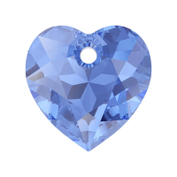 Swarovski Сердце многогранное 10.5мм Sapphire  (6432) 