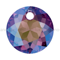 Подвеска Swarovski Круг classic Cut 8мм Amethyst Shimmer (арт.6430)