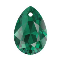 Swarovski Груша Pear Cut 16мм Emerald Shimmer (6433)