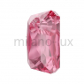 Swarovski подвеска 11.5мм Прямоугольник -Rose (6435) 