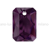 Swarovski подвеска 11.5мм Прямоугольник - Amethyst (6435) 