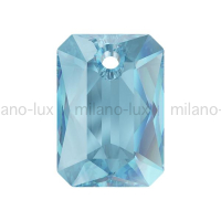 Swarovski подвеска 11.5мм Прямоугольник - Aquamarine (6435) 