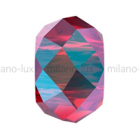 Бусина Swarovski, 6мм Briolette XL Hole (арт.5042) Scarlet Shimmer 2x