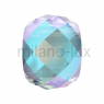 Swarovski Briolette XXL hole -11mm- Aquamarine Shimmer 2x (5043) 