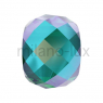 Swarovski Briolette XXL hole -11mm- Emerald Shimmer 2x (5043) 