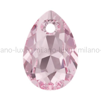 Swarovski Груша Pear Cut 9 mm Light Rose  (6433)