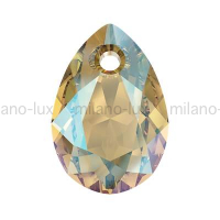 Swarovski Груша Pear Cut 9мм Light Colorado Topaz Shimmer (6433)