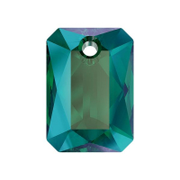 Swarovski подвеска 11.5мм Прямоугольник - Emerald Shimmer (6435) 