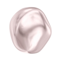 Жемчуг Swarovski барочный, круглый 12мм (арт.5841); Crystal Rosaline Pearl, 1 бусина