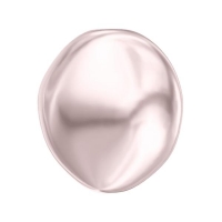 Жемчуг Swarovski барочный, плоский 10мм (арт.5842); Rosaline Pearl, 1 бусина