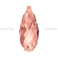 Swarovski Подвеска Бриолетт 11мм Rose Peach (6010)