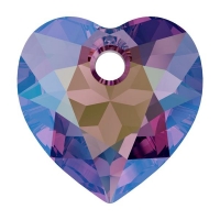Swarovski Сердце многогранное 10.5мм Amethyst Shimmer (6432) 