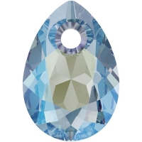 Swarovski Груша Pear Cut 9мм Aquamarine Shimmer (6433)