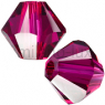 Swarovski 20 Бусин Xilion, 3мм; Ruby (5328) 