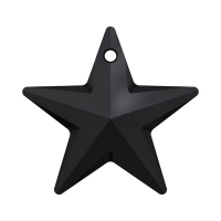 Swarovski Star Pendant 20мм Jet, арт. 6714