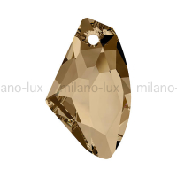 Swarovski подвеска 19мм Galactic Vertical - Crystal Golden Shadow (6656) 