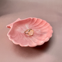 Скульптурный Камень: Ракушка для Украшений  «Фламинго»