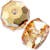 Swarovski Рондель 4мм; Crystal Metallic Sunshine, 10 штук (арт.5045) 