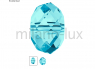 Swarovski 10 Бусин Briolette Aquamarine 4 мм (5040)