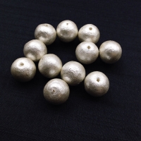 Бусина Cotton Pearl (White) шар 