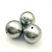 Miyuki Бусина Cotton Pearl, цвет Grey,  шар 