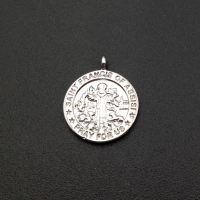 Монета S.Francis 15мм; родий 