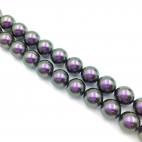 Swarovski 10 бусин Crystal Iridescent Purple Pearl