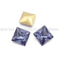 Кристалл Квадрат 12мм Tanzanite