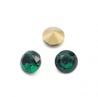 Кристалл Шатон 8мм Emerald