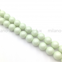 Swarovski 10 бусин Crystal PASTEL Green Pearl