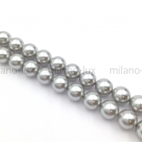 Swarovski 10 бусин Crystal LiGHT Grey Pearl