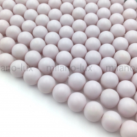 Бусины Майорка шар 10мм, цвет Pastel Lavender; нить 39см