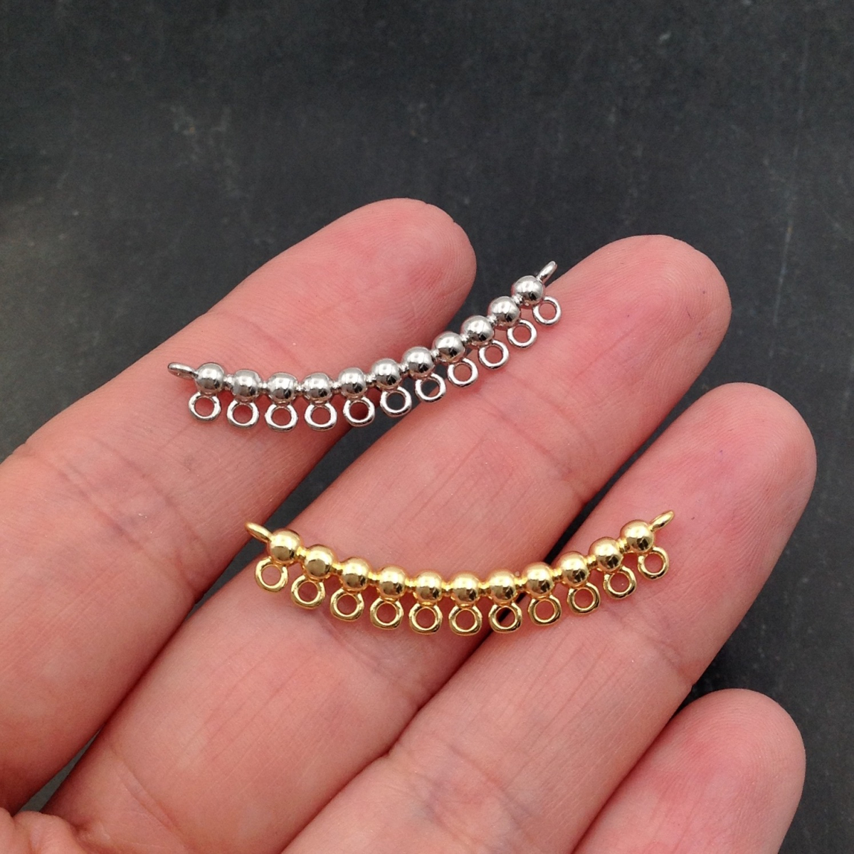 Коннектор для крепления 11 элементов; цвет золото - milano-lux.ru