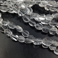 Бусины Горного Хрусталя A Grade свободной формы 6-8мм; 10 бусин